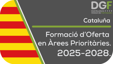 foap formacion oferta areas prioritarias formacio oferta arees prioritaries catalunya cataluna cataluna