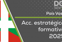 acciones estratégicas formativas pais vasco